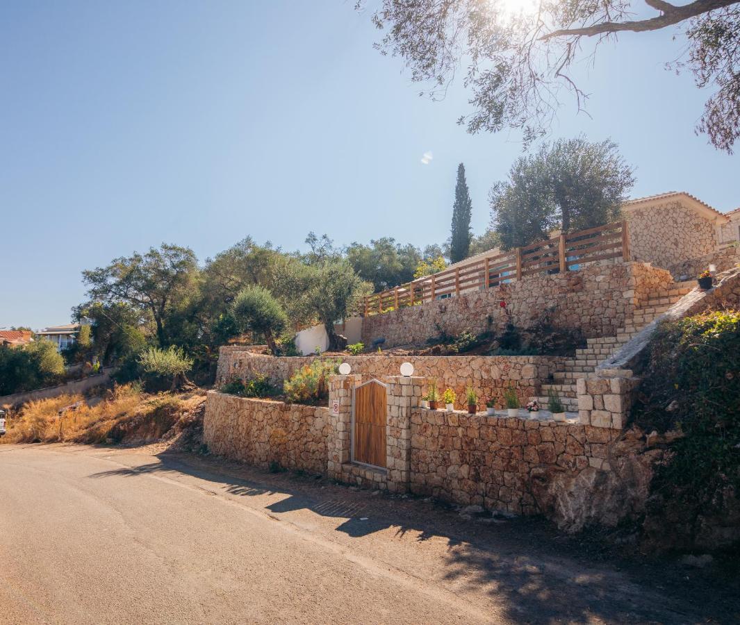Villa di pietra Liapades Esterno foto